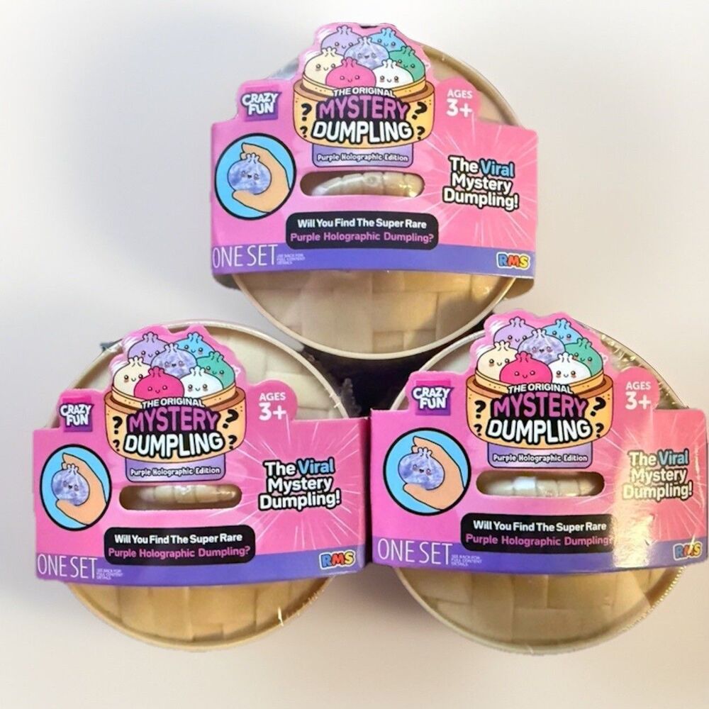 Crazy Fun Mystery Bun Dumpling Purple Holographic Edition 2026 Five Below